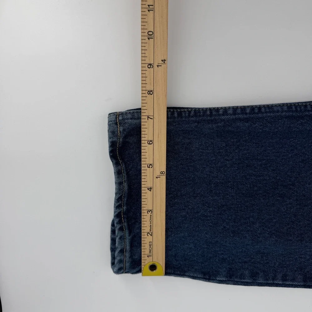 Lawman Jeans Pants Womens 28x31 Blue Vintage High Waisted Straight Leg Denim